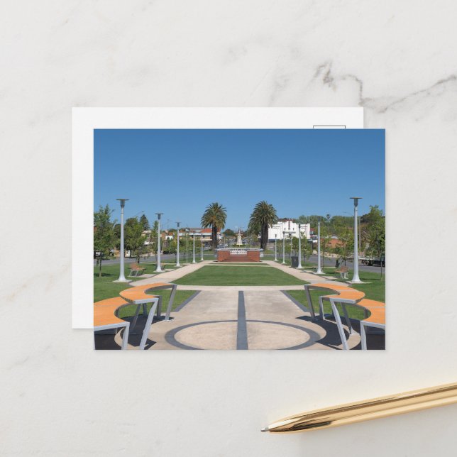 Cartão postal ou cartão de férias com fotografia d (Frente/Verso In Situ)