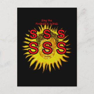 cartão postal ou cartão de fonética