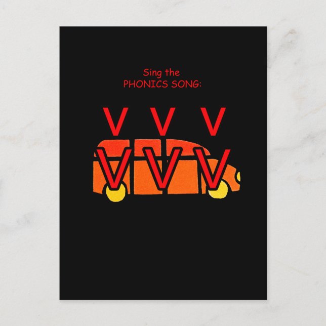 cartão postal ou cartão flash fones (Frente)