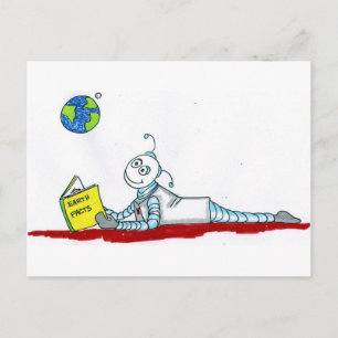 Cartão Postal ou leitura de fundo