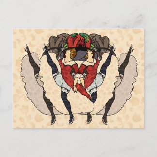 Cartão Postal Oui! Oui! Oui! Cartão-postal Flora