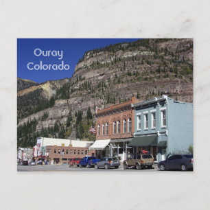 Cartão Postal Ouray, Colorado Postcard