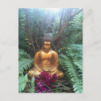 Cartão Postal Ouro buddha