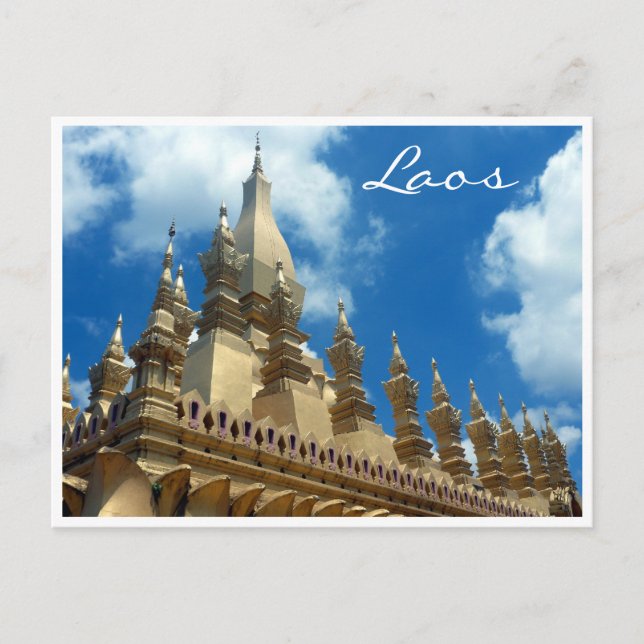 Cartão Postal ouro estúpido (Frente)