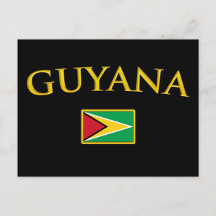 Cartão Postal Ouro Guiana