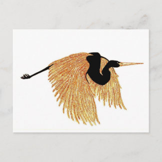 Cartão Postal Ouro Heron