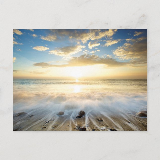 Cartão Postal Ouro Sunrise (Frente)