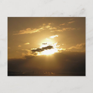 Cartão Postal Ouro Sydney Austrália Nascer do Sol Viagem Fotogra