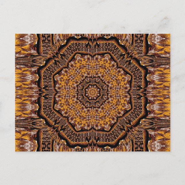 CARTÃO POSTAL OURO TIBETANO LOTUS 10 (Frente)