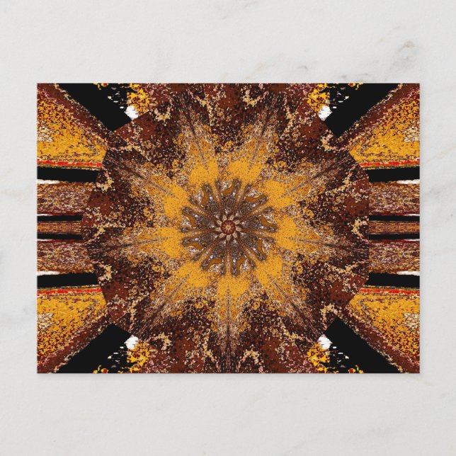 CARTÃO POSTAL OURO TIBETANO LOTUS 2 (Frente)