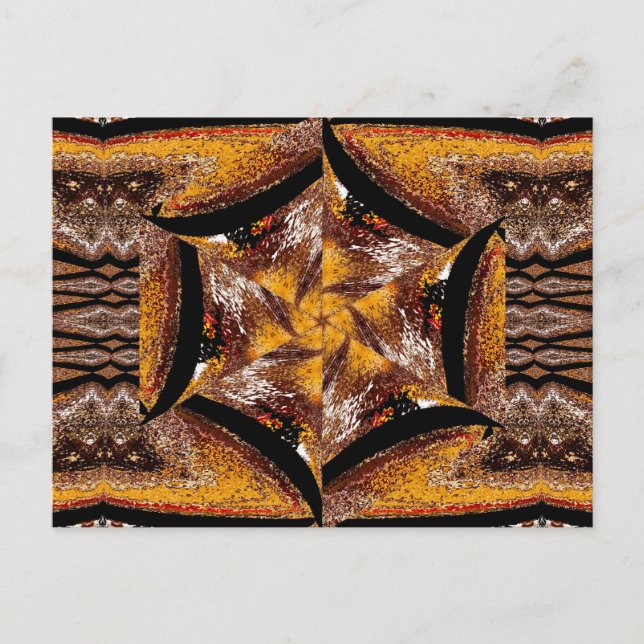 CARTÃO POSTAL OURO TIBETANO LOTUS 4 (Frente)