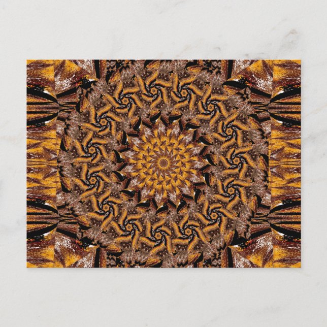 CARTÃO POSTAL OURO TIBETANO LOTUS 7 (Frente)