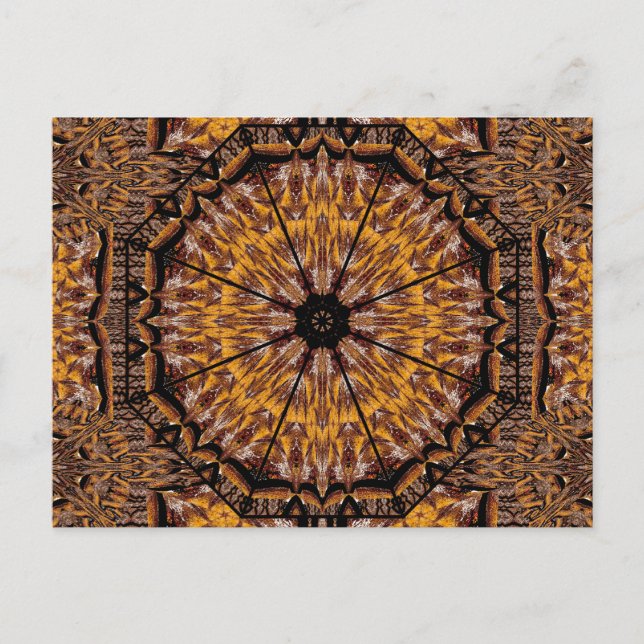 CARTÃO POSTAL OURO TIBETANO LOTUS 9 (Frente)