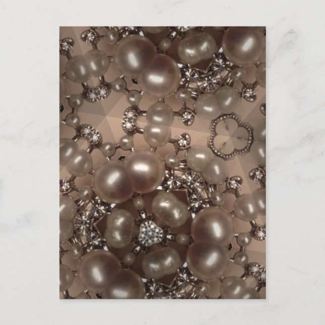 Cartão Postal Ouros e pérolas (Frente)