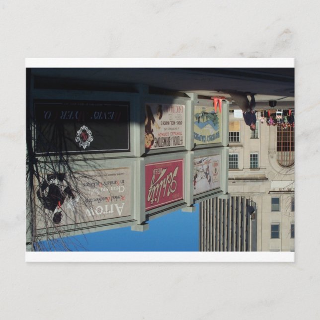 Cartão Postal Outdoors Oshkosh - inimigos públicos (Frente)