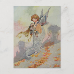 Cartão Postal Outono das Estações