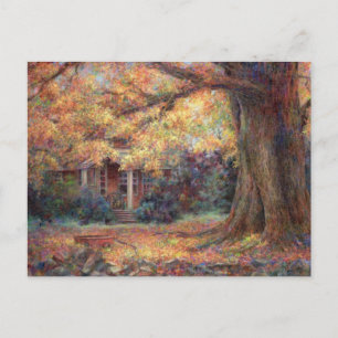 Cartão Postal outono de ouro