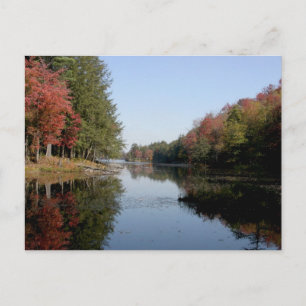 Cartão Postal Outono do Adirondack #003