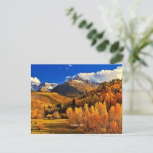 Cartão Postal Outono do Colorado