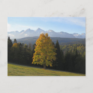 Cartão Postal Outono em Tatras Poster