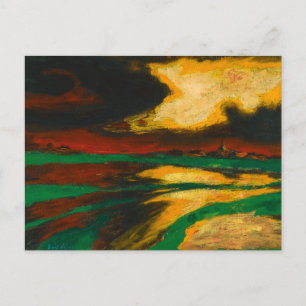 Cartão Postal Outono   Emil Nolde  
