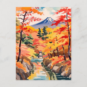 Cartão Postal Outono No Japão - Outono Japonês
