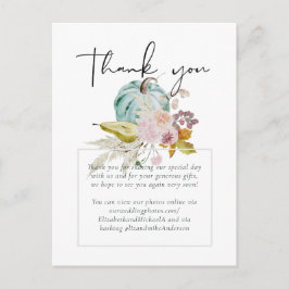 Cartão Postal Outono Rústico Outono Abóboras Figos Flores Casame