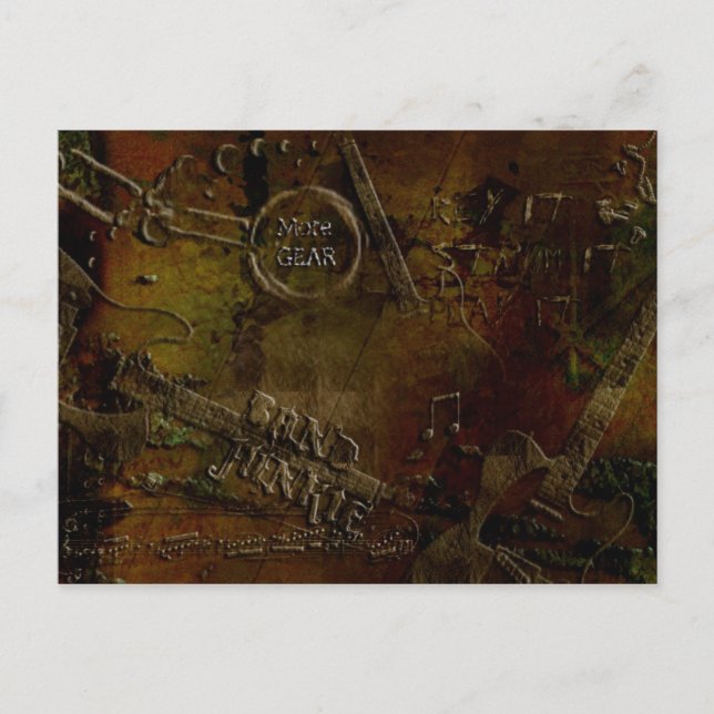 Cartão Postal Outra Banda Junkie (Frente)