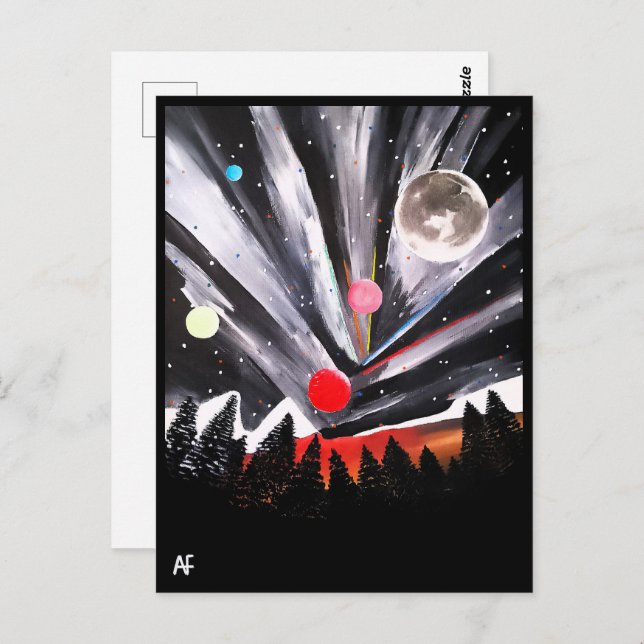 Cartão Postal Outra Pintura Mundial do Alfred Fox Collectable (Frente/Verso)