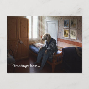 Cartão Postal Outro Dia, Saudações de...   Alegação