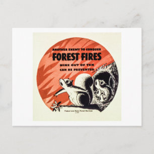 Cartão Postal Outro Inimigo para Conquistar a Vintage dos Incên