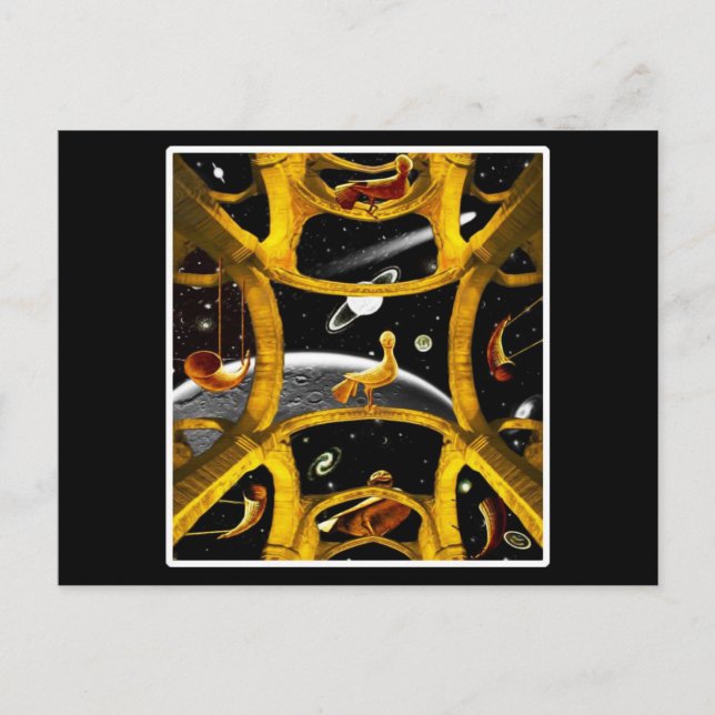 Cartão Postal Outro Mundo (Frente)