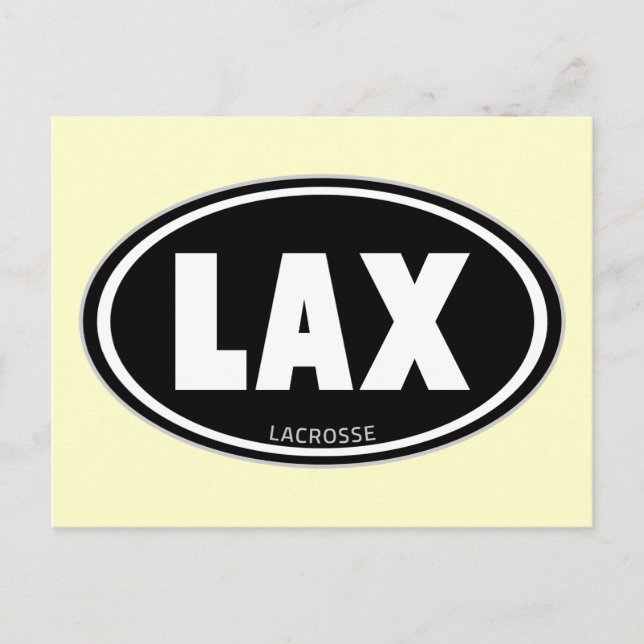 Cartão Postal Oval-preto (Frente)