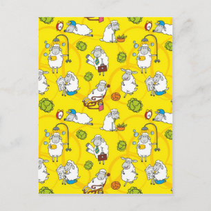 Cartão Postal Ovinos