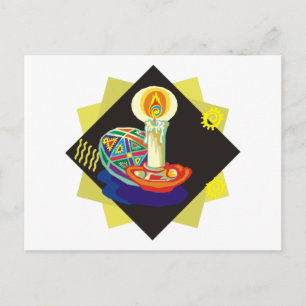 Cartão Postal Ovo Pintado Ucraniano (5)