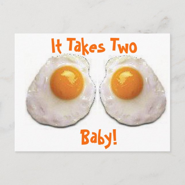 Cartão Postal Ovos Fresados (Frente)