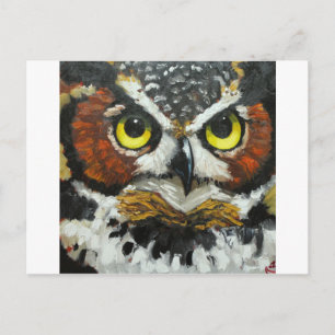 Cartão Postal Owl#20