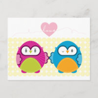 OWL AMOR: garota brilhante + menino