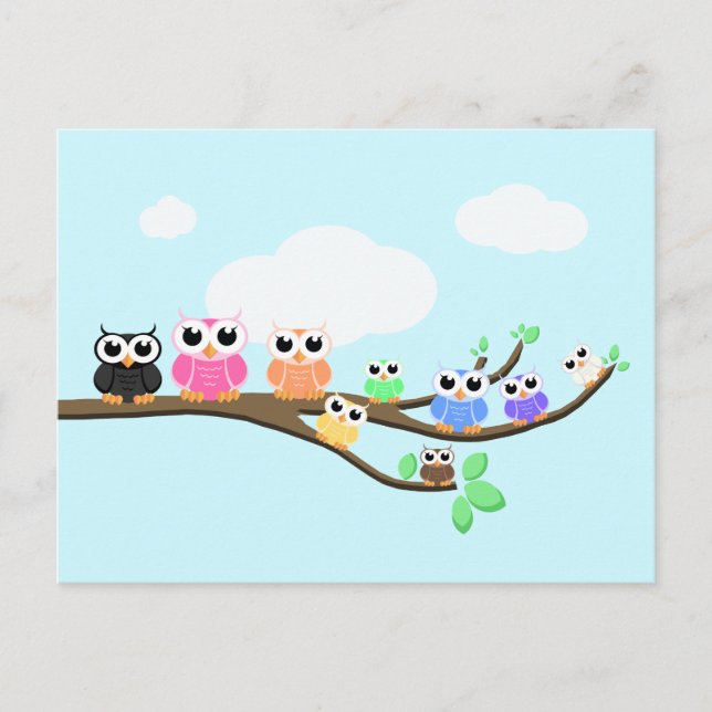 Cartão Postal "OWL Juntos Agora" (Frente)