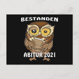 Cartão Postal OWL PASSOU A-Níveis 2021