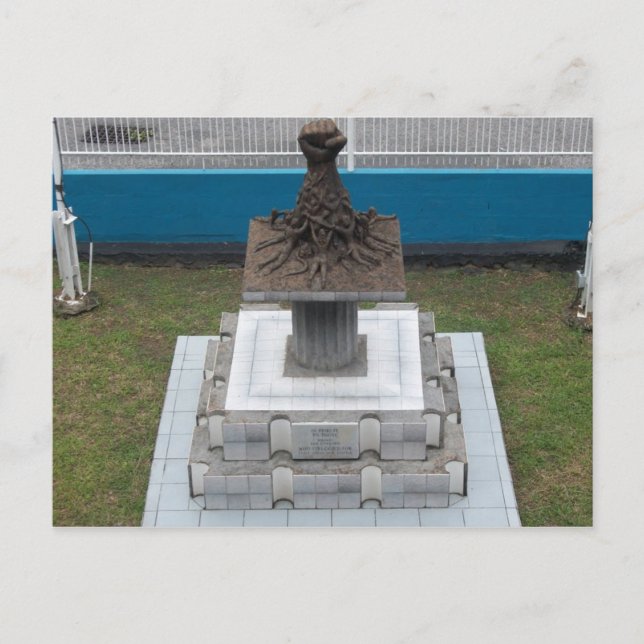 Cartão Postal OWTU Fist, San Fernando, Cartão-postal Trinidad (Frente)