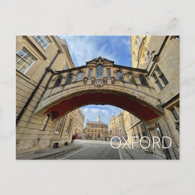 Cartão Postal Oxford (Frente)