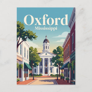 Cartão Postal Oxford, Mississippi