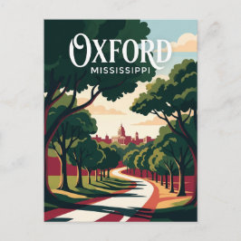 Cartão Postal Oxford Mississippi
