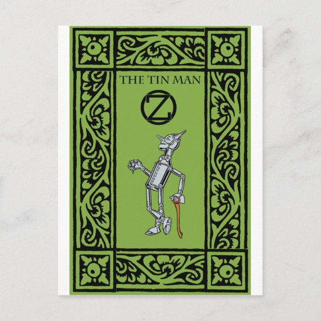 Cartão Postal Oz - The Tin Man (Frente)