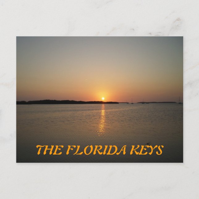 CARTÃO POSTAL P3310019, AS CHAVES DA FLÓRIDA (Frente)