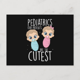 Cartão Postal Pacientes Pediatria Crianças Médico Presente Reméd