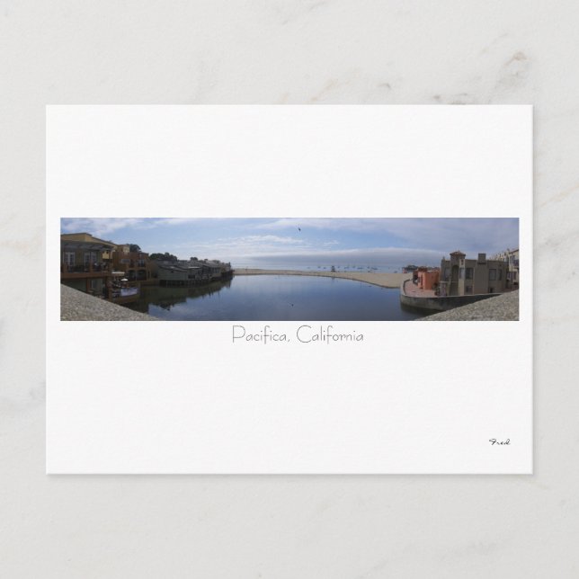 Cartão Postal Pacifica, Califórnia (Frente)