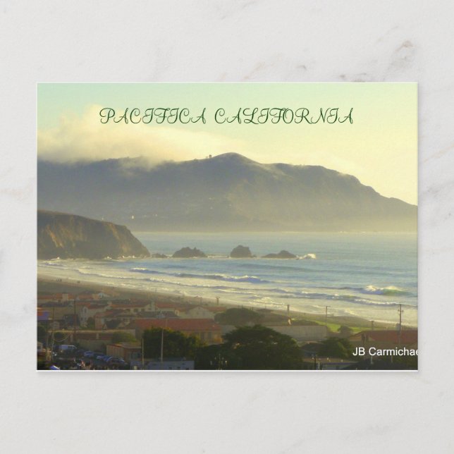 Cartão Postal Pacifica do ar (Frente)