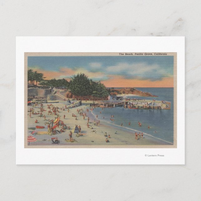 Cartão Postal Pacífico Grove, CA (Frente)